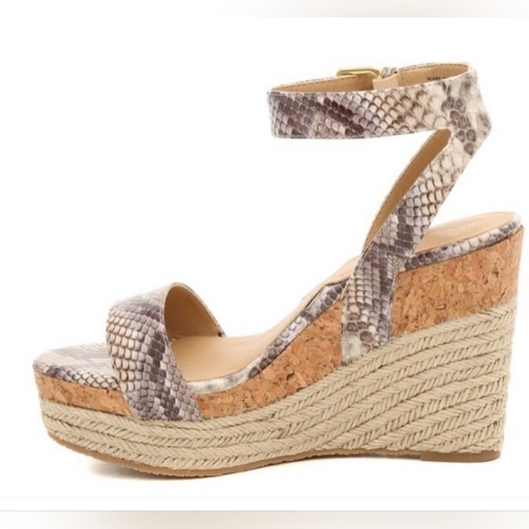 Adrienne Vittadini Cari Spadrille Wedge Sandals Size 10 NWOB - Picture 4 of 11